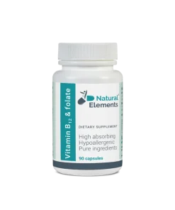natural elements Vitamin B12 & folate 90 kapsula