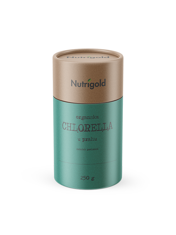 Chlorella prah – Organski 250g Nutrigold - Slika 2