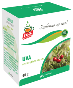Alternative view of Čaj Uva (Uvae ursi folium) 40g (Medimpex)