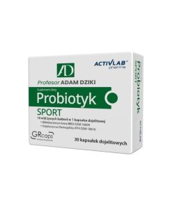 Alternative view of Probiotička podrška za sportaše Sport Activlab Pharma (30 kapsula)