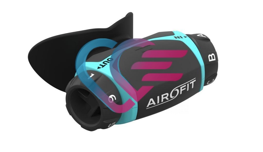 AIROFIT ACTIVE UREĐAJ ZA VJEŽBANJE DISANJA (TIRKIZNA BOJA)