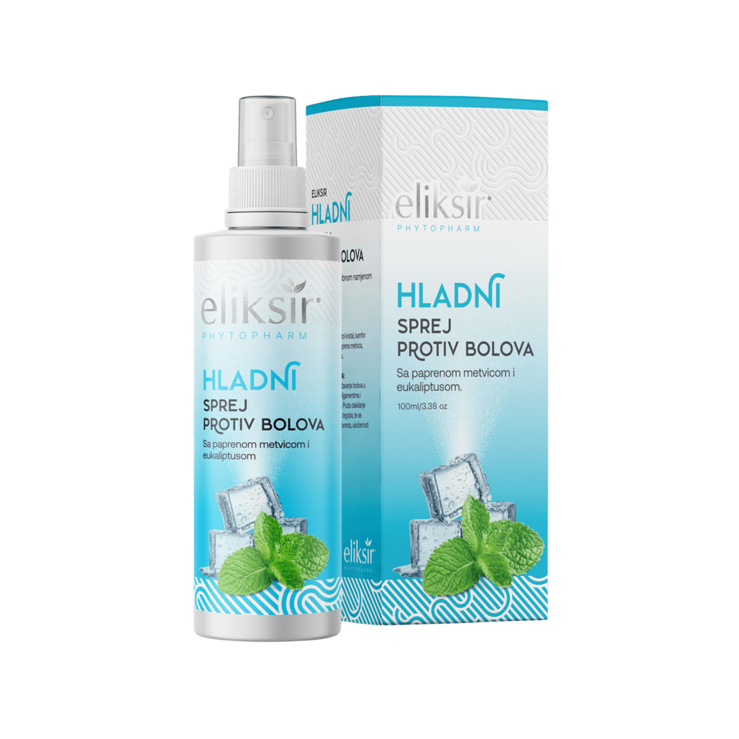 Eliksir Hladni sprej protiv bolova, 100ml - Slika 2