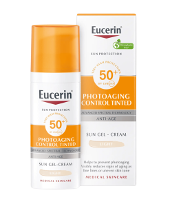 Eucerin Sun Photoaging Control tonirana krema SPF50+ Light – svijetla, 50 ml
