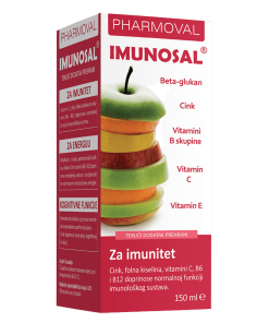 Alternative view of Imunosal sirup, tekući dodatak prehrani 150ml