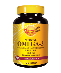 Natural Wealth Omega 3, 100 kapsula