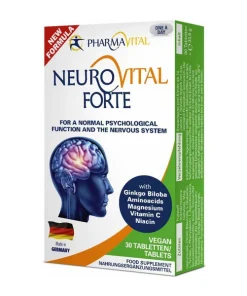 Alternative view of PHARMAVITAL NEUROVITAL FORTE tablete a30, Za zdravlje nervnog sistema