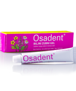 Alternative view of OSADENT biljni zubni gel 20g, Zaštita i njega tokom nicanja zubi