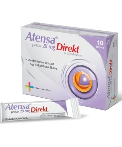 Alternative view of PHARMANOVA Atensa Direkt prašak 28mg 10 kesica, Pomoć u održavanju dobrog raspoloženja, stanja relaksiranosti, mentalnog i fizičkog blagostanja