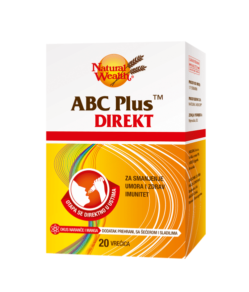 Natural Wealth ABC Plus Multivitamini Direkt 20 vrećica - Slika 2
