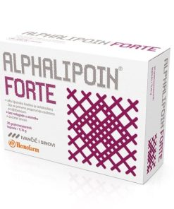 HEMOFARM Alphalipoin forte cps. a30, Dodatak ishrani sa snažnim antioksidativnim dejstvom