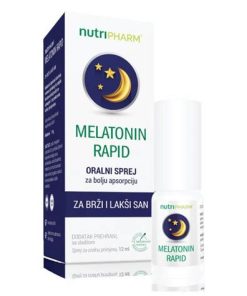 NUTRIPHARM MELATONIN RAPID OR.SPREJ6/25