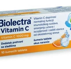 Alternative view of BIOLECTRA- VIT.C   NARANČA 1000MG ŠUM.10