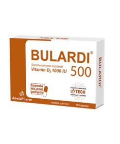 Alternative view of BULARDI 500 KAPS. A 10 *A- abela pharm