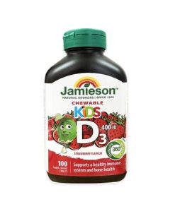Alternative view of JAMIESON VIT. D3 ZA DJECU ZA ŽVAK. 100