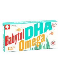 Babytol DHA Omega za Bebe 30 Twist Off Kapsula
