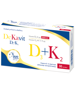 Alternative view of DEKAVIT D3+K2 30 caps, SARMENTA