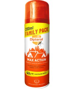 Dipterol Max Action Repelentni Sprej za Zaštitu od Kukaca 200 ml XXL