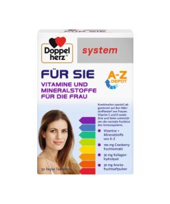 Alternative view of Doppelherz A-Z DEPO Vitamini i Minerali ZA NJU 30 Tableta
