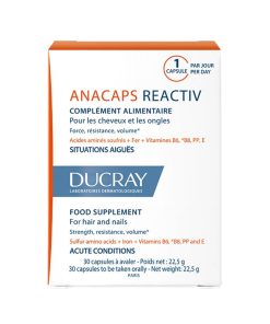 Alternative view of Ducray Anacaps Expert Kapsule Protiv Ispadanja Kose 30kom