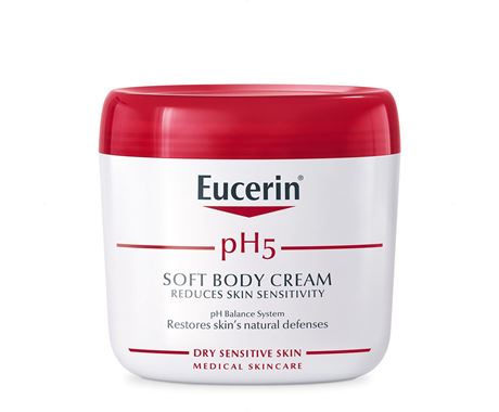 EUCERIN pH5 Soft krema za tijelo 450ml, Kožu čini otpornijom, manje osjetljivom i baršunasto mekom