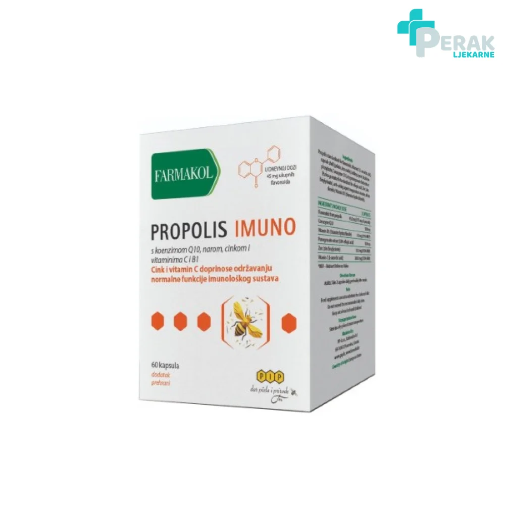 Pip Farmakol Propolis Imuno 60Kaps.