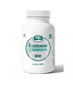 NBL Glukozamine 750mg,chondroitin 600mg,MSM 300mg a 60 tableta