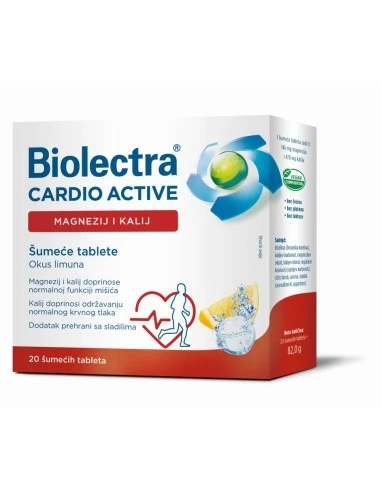Hermes Biolectra Cardio Active šumeće tablete - Slika 2