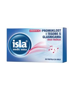 Isla Medic Voice Pastile Za Promuklost s Hijaluronom 20kom