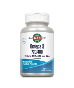 KAL OMEGA 3 ,720 EPA/480 DHA, 60 PERLI