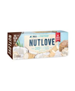Nutlove Crispy rolls hrskavi štapići 140g Kokos – All Nutrition