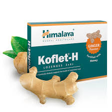 Alternative view of Koflet-H lozenge a 12 pastila Himalaya