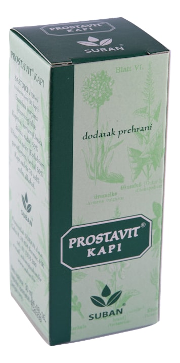Suban Biljne Kapi Prostavit 30 ml