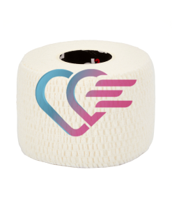TAPE ZA BANDAŽU 5cm x 7m, EAB SPANDEX, BIJELI