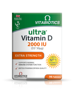 Alternative view of ULTRA VITAMIN D 2000 IU, VITABIOTICS