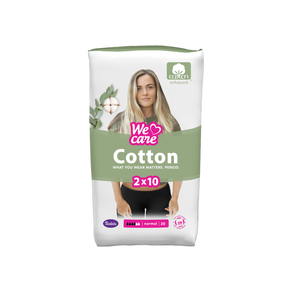 Violeta Higijenski Ulošci Cotton NORMAL 20 komada - Slika 2