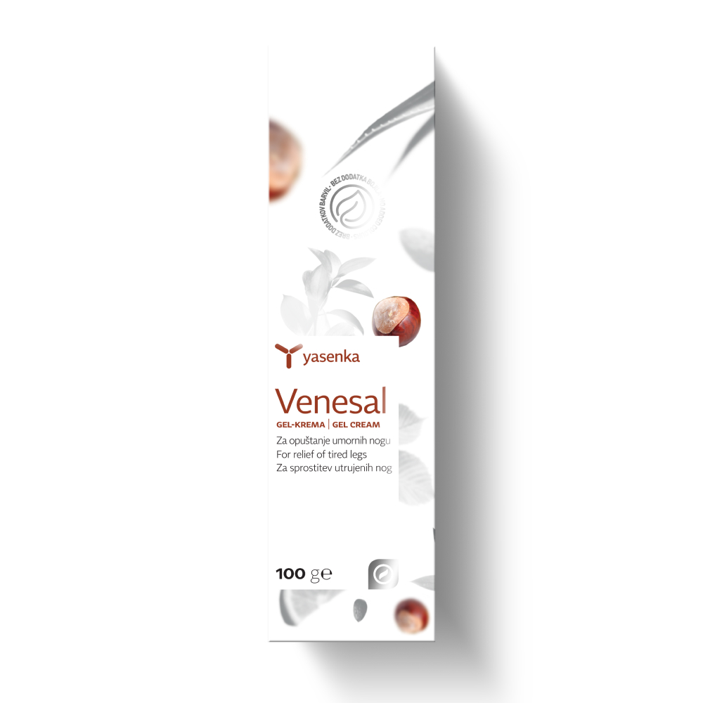 Yasenka Venesal Gel-Krema za Umorne i Teške Noge 100g - Slika 2